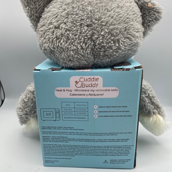 Heatable Cozy Soft Plush Cuddle Buddy Cat  18 Inches - NEW - Picture 4 of 9